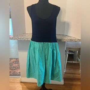 Anthropologie Maeve Colorblock sleeveless dress Women’s Size L